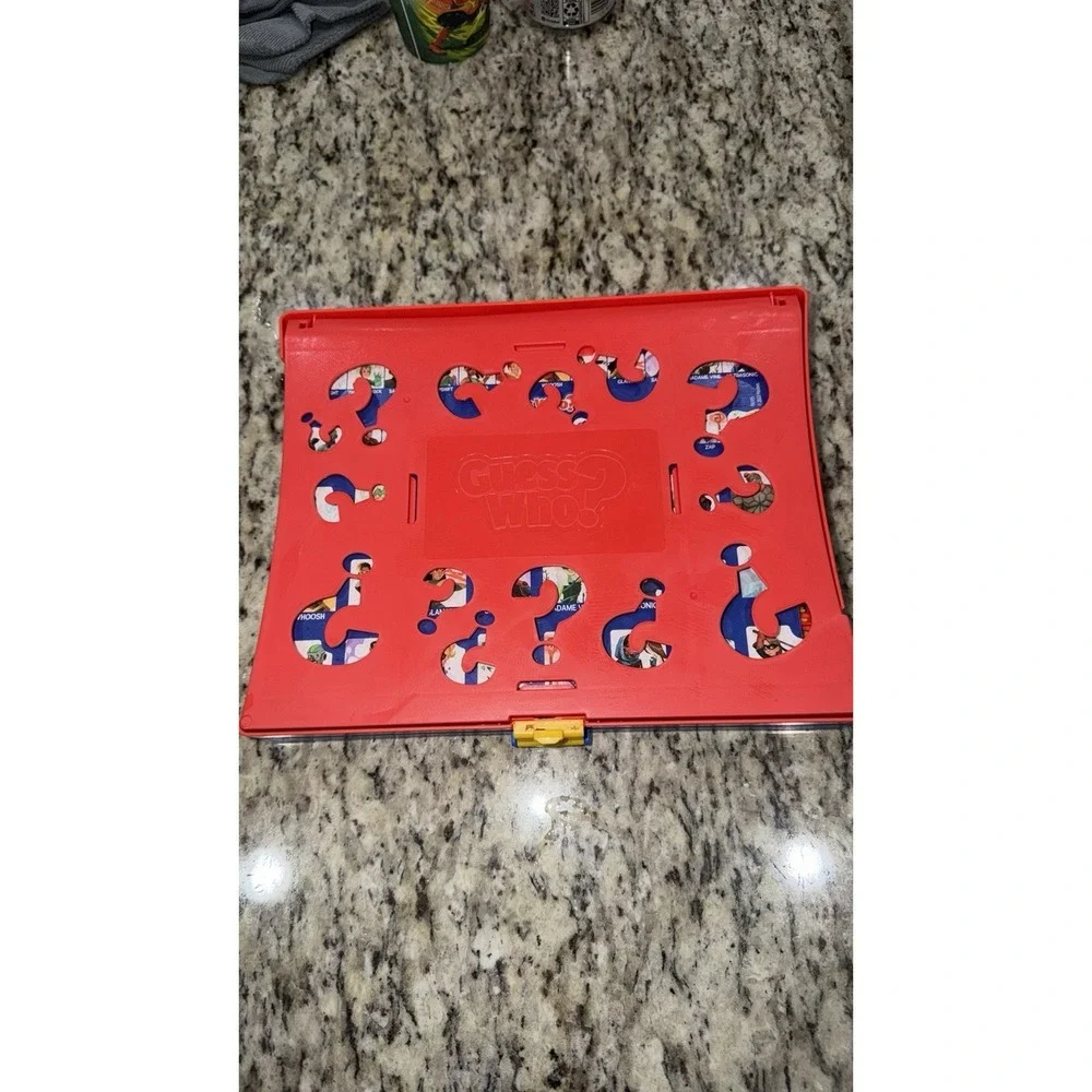 Hasbro Gaming Guess Who? Board Game Guessing Theme Portable 2 Players Ages 6+
